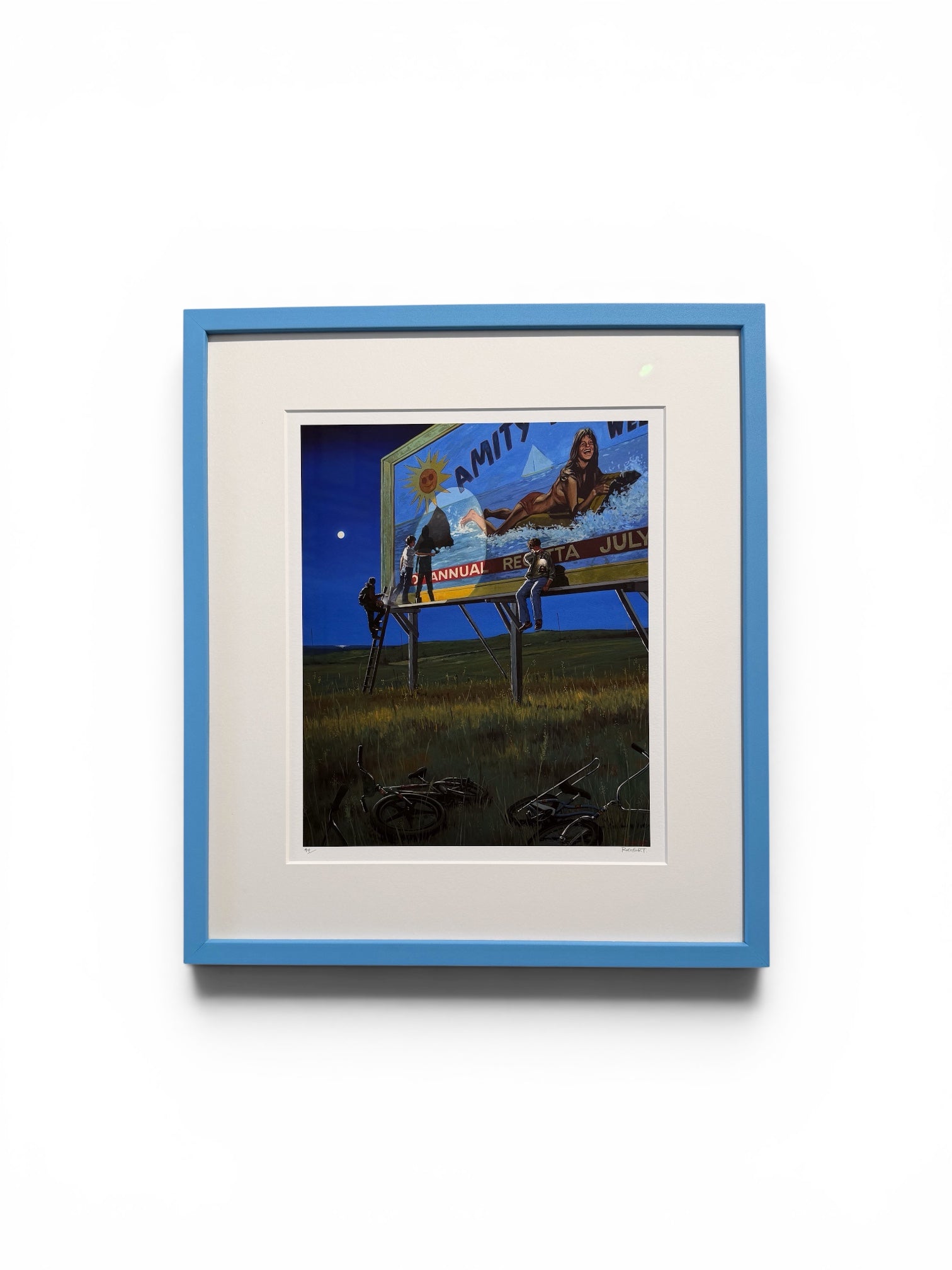 William-Rochfort-Buster-Browns-Jaws-inspired-framed-art-print